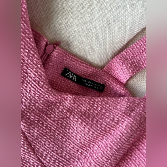ZARA Pink Jumpsuit Shorts - Picture 5 of 5